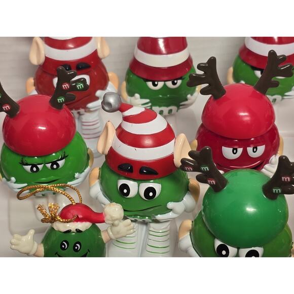 M&M'S Candy Figures. Christmas and Winter Multicolor LOT OF 29 Collectibles - Picture 6 of 13